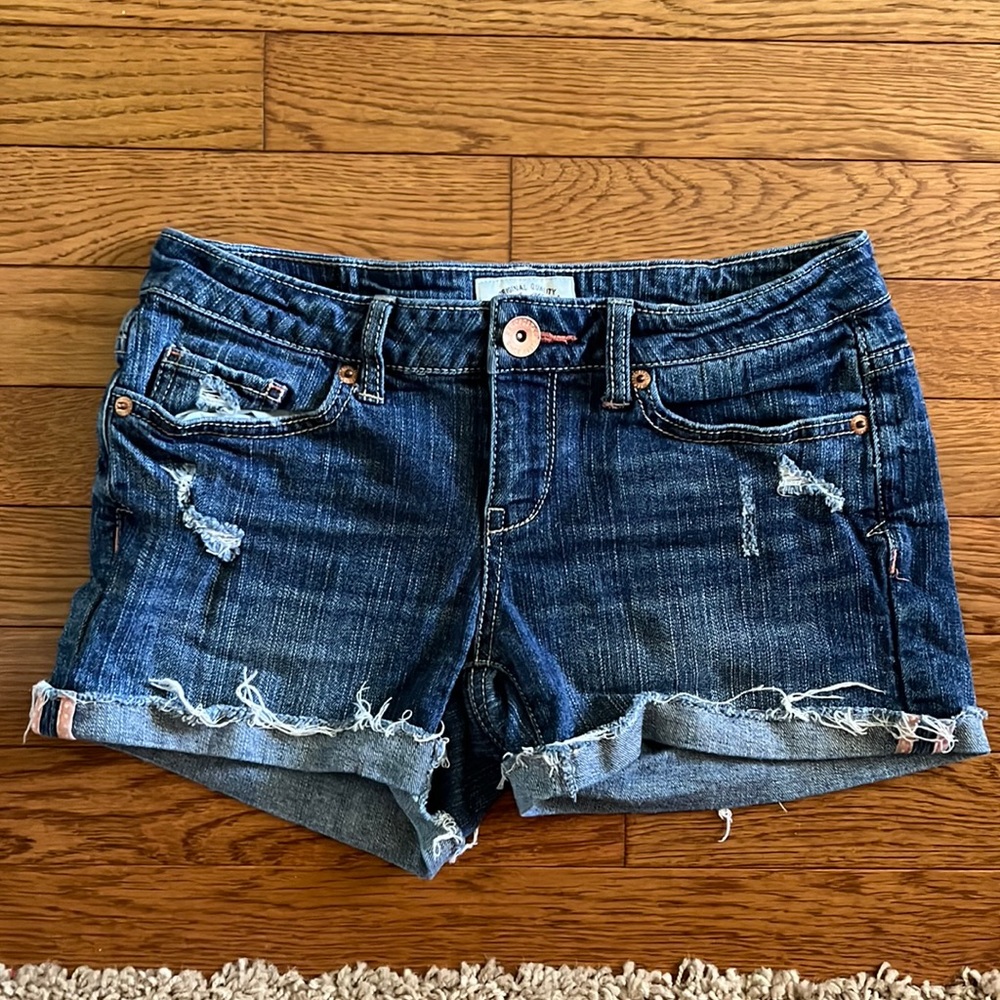 Aeropostale jean cutoff shirts, size 1/2